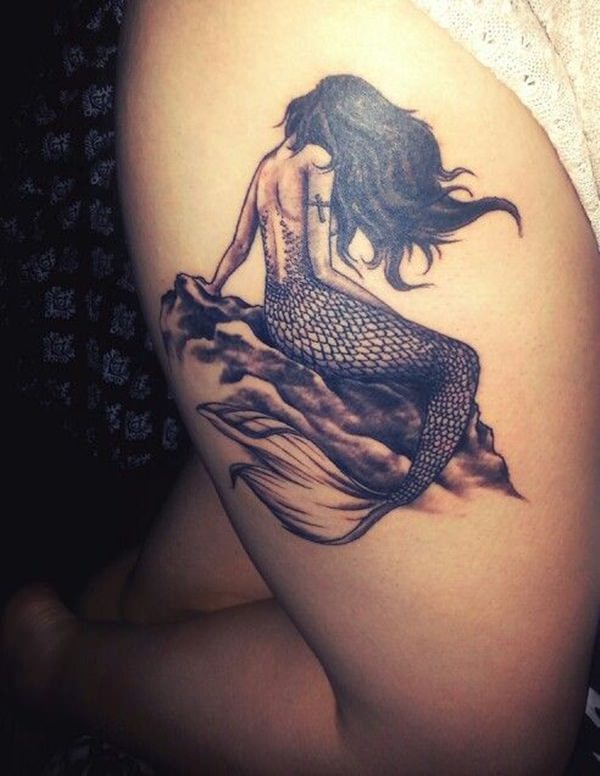  beautiful mermaid tattoos