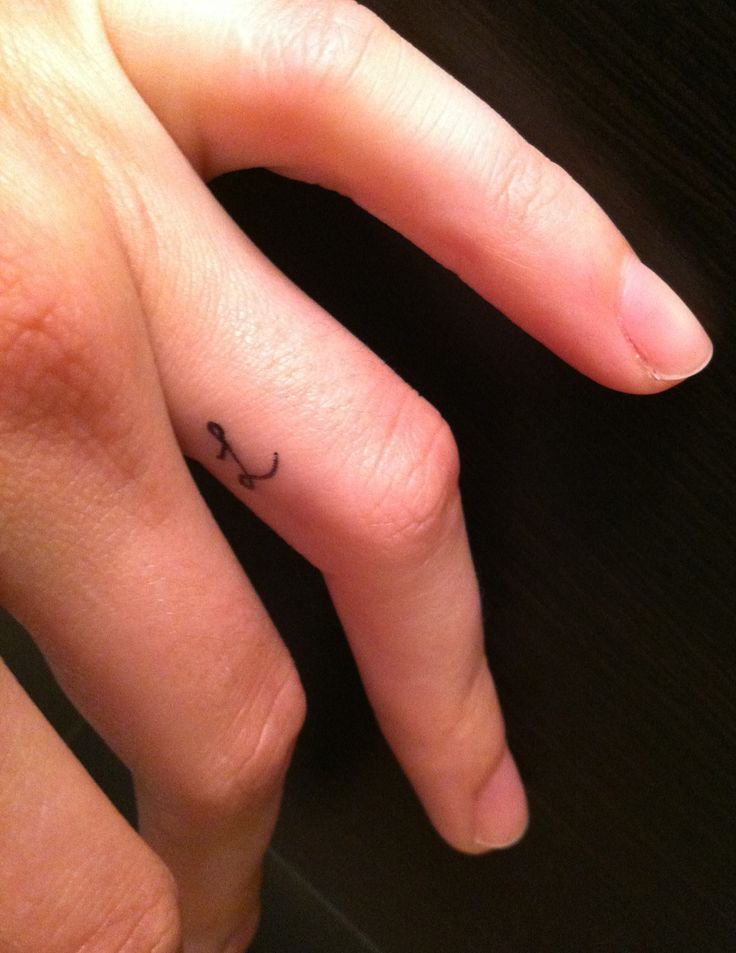  initial finger tattoos