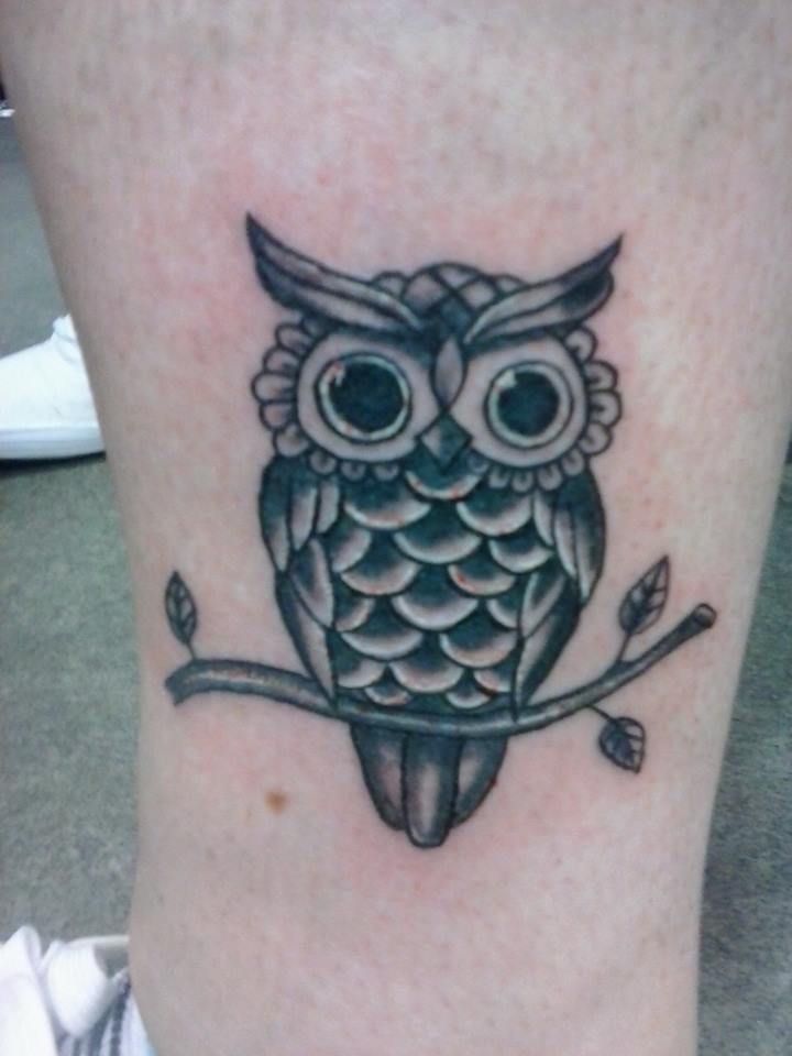 owl tattoo small