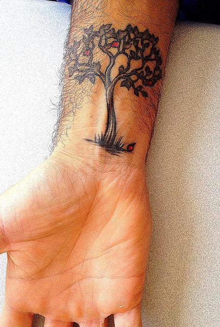  apple tree tattoos