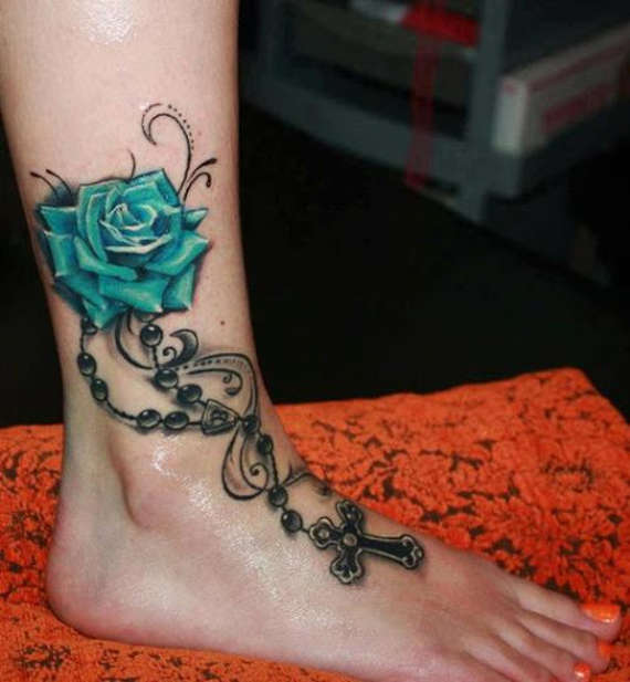 foot and ankle tattoos