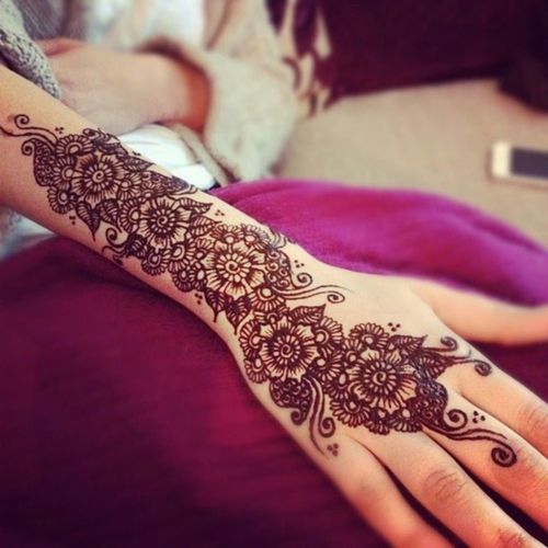 henna tattoo vorlage