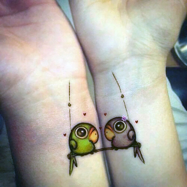  meaningful couple tattoos