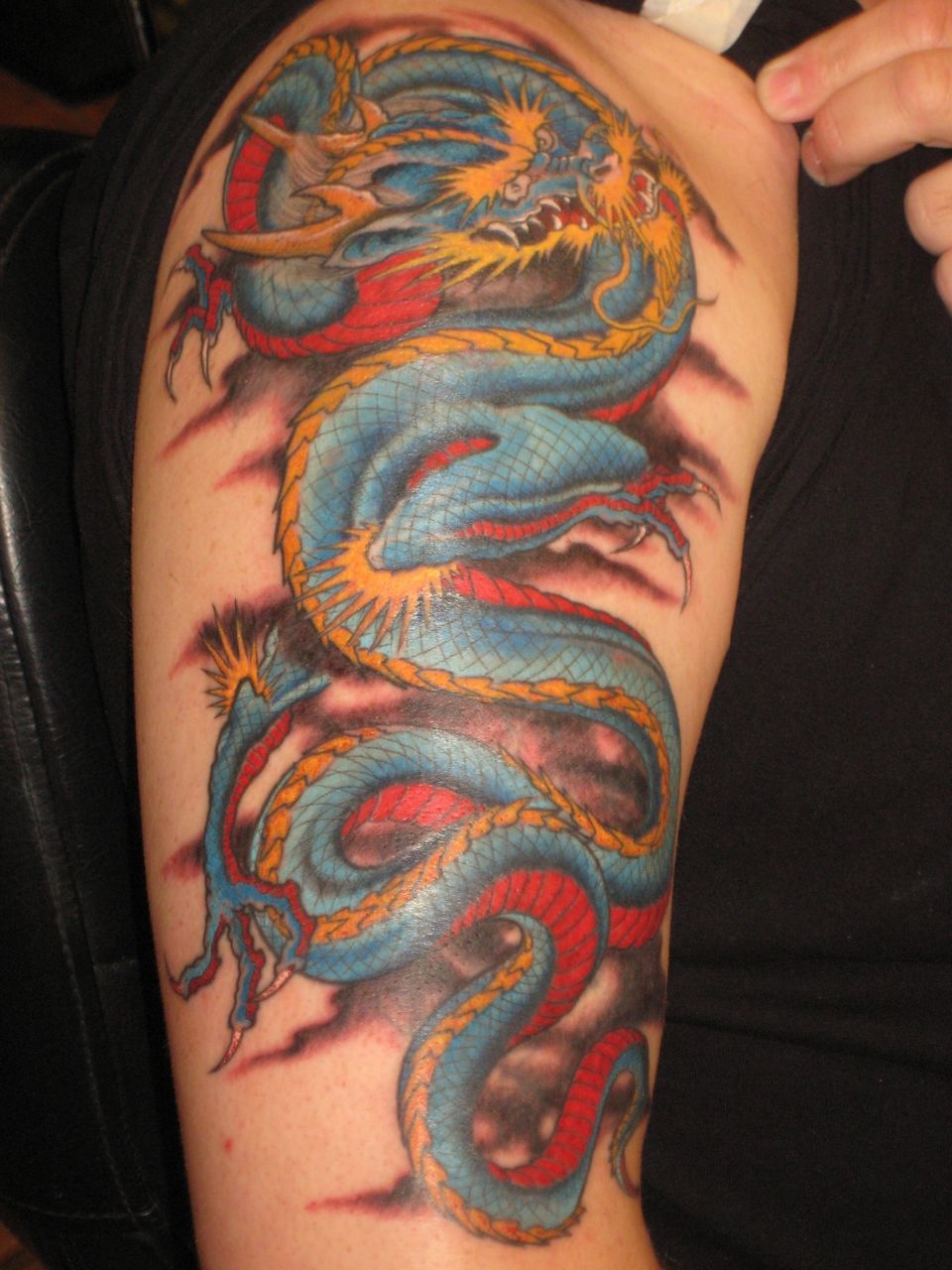  blue dragon tattoo