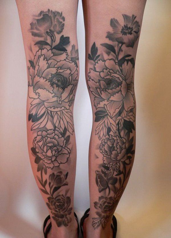  lower leg tattoos