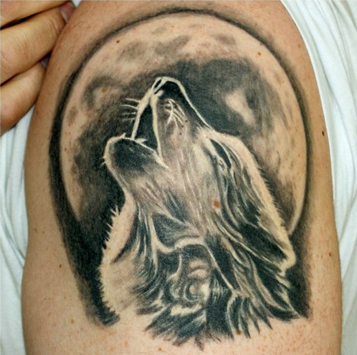  wolf moon tattoo