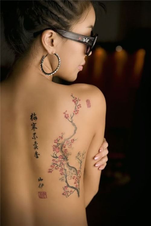  back shoulder tattoos