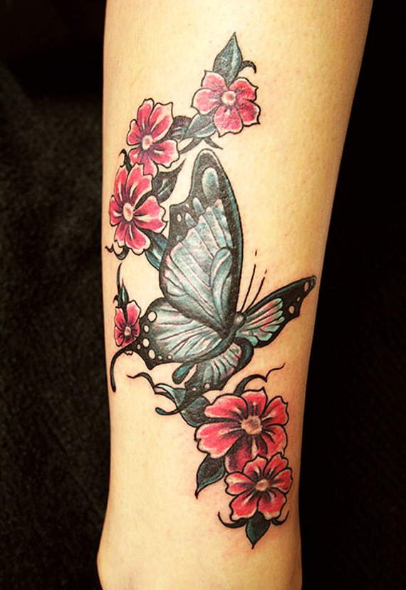  butterfly tattoos for women