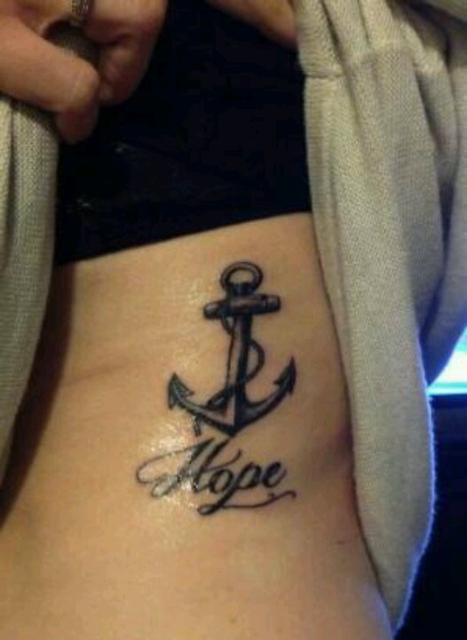  hope anchor tattoos