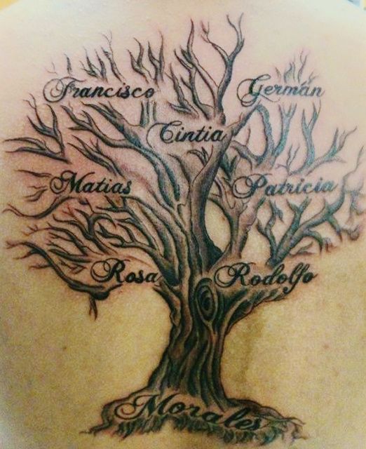  family tree tattoos