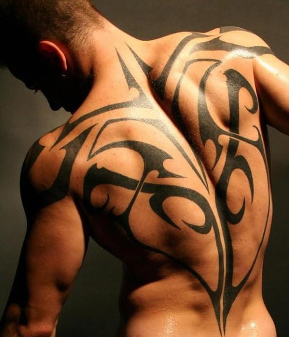  tribal back tattoos