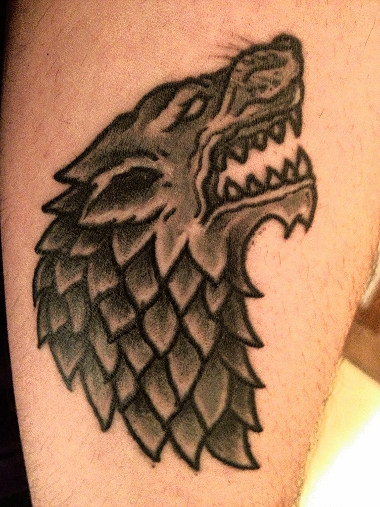  dire wolf tattoo