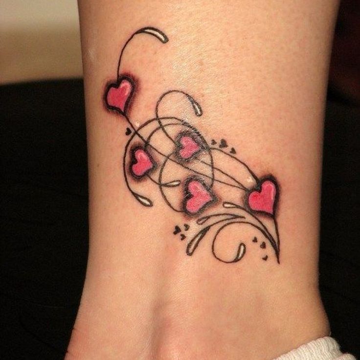  heart tattoos for women