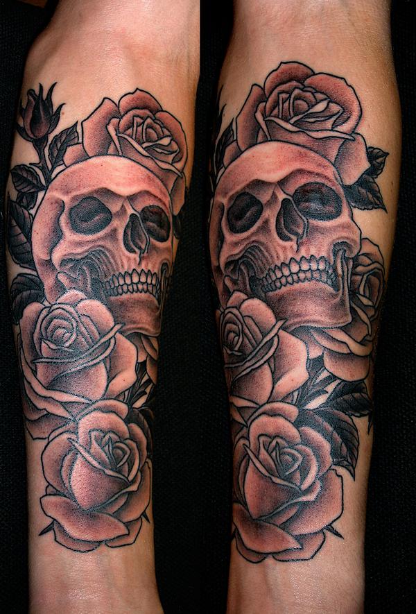 Skull best friend tattoos