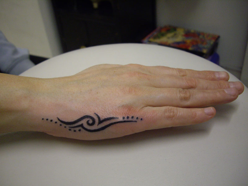  side hand tattoos