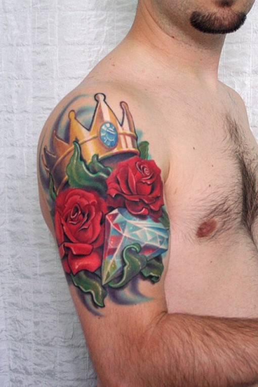  flower tattoos rose