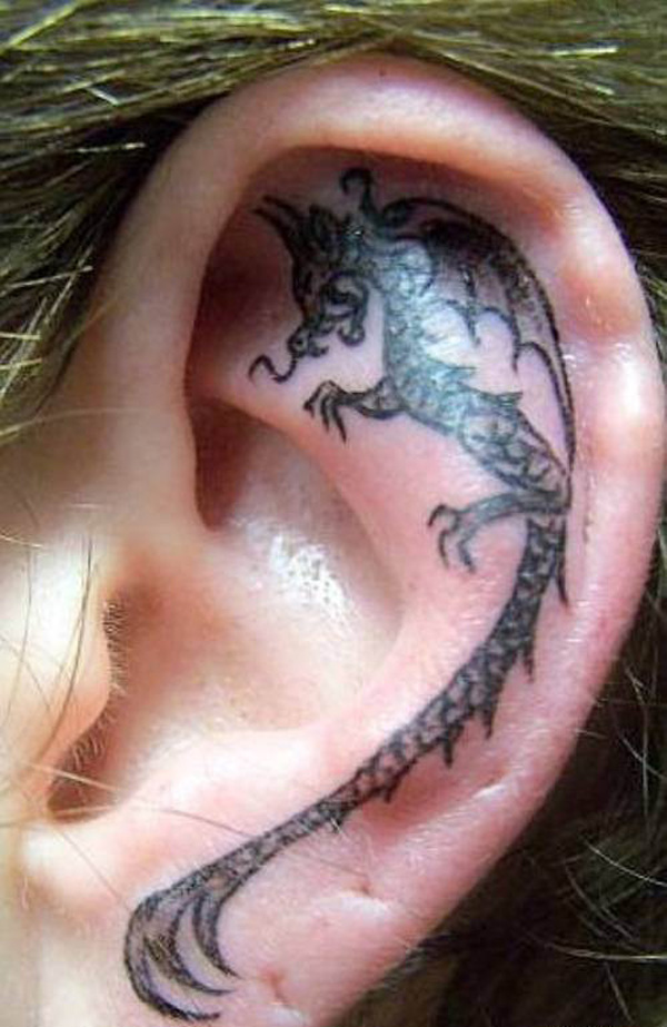  tiny dragon tattoo