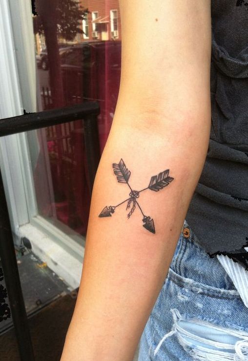  tatuajes de flechas arrow tattoo