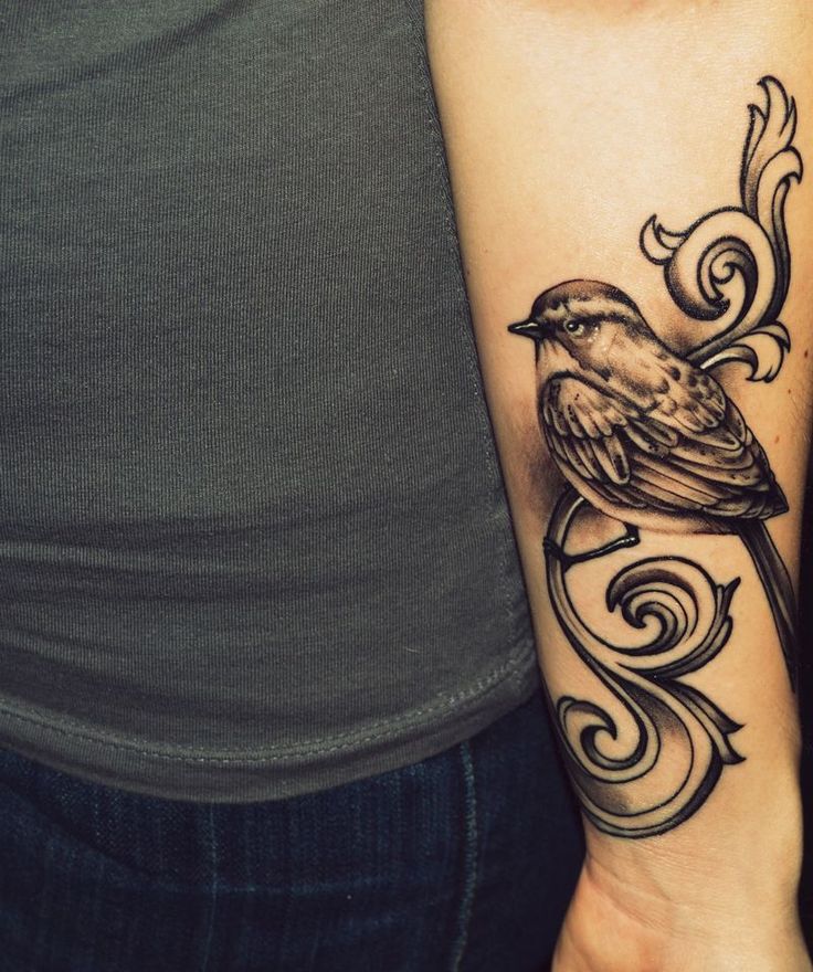  bird tattoos forearm