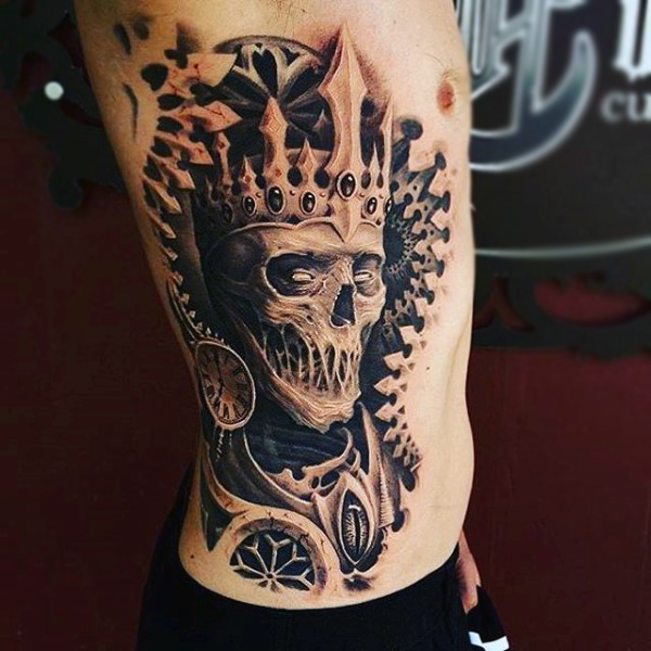  skull tattoos crown