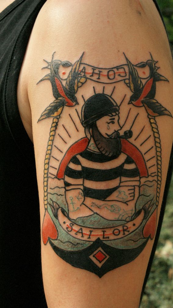 traditional tattoos sailor