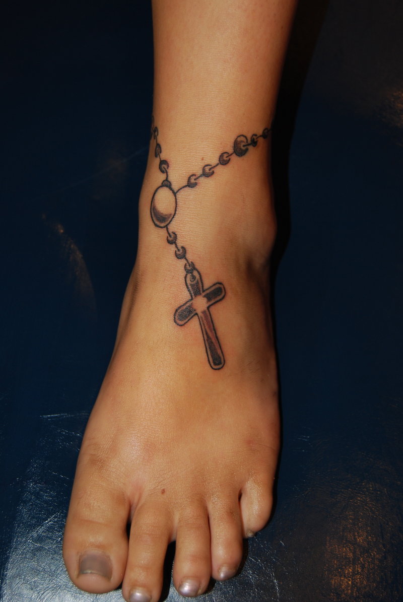 bracelet ankle tattoos