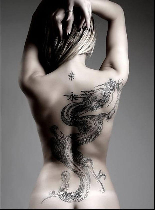  dragon tattoo for women