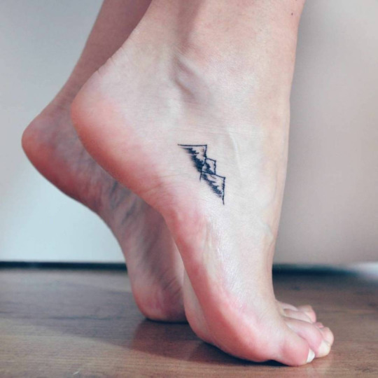 small mountain tattoo