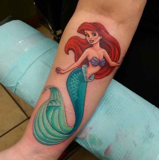  ariel mermaid tattoos