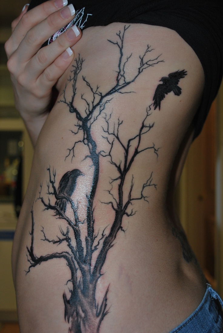  tree tattoos side