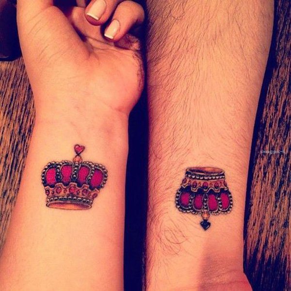  crowns matching tattoos