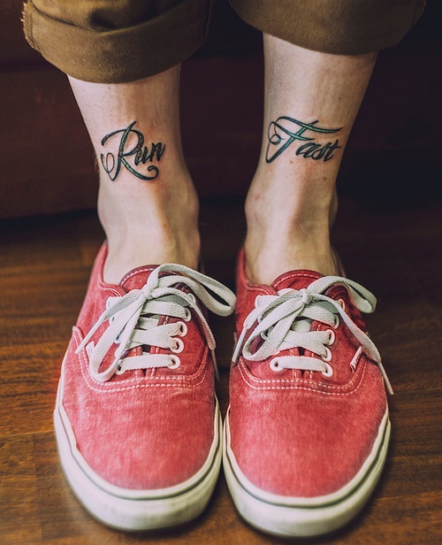 front ankle tattoos