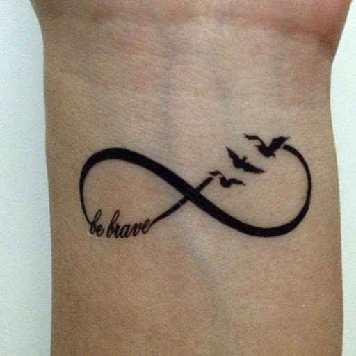 infinity tattoo arm