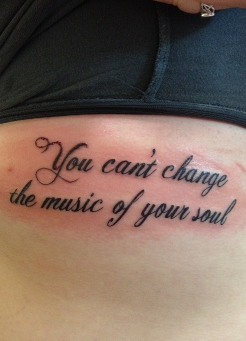  music tattoos quotes