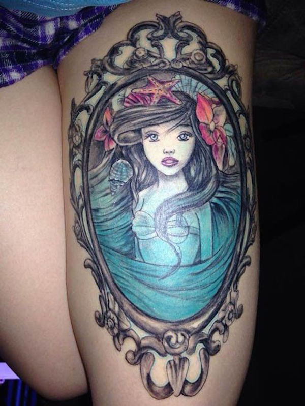  nautical mermaid tattoos