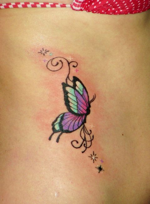  butterfly cute tattoos