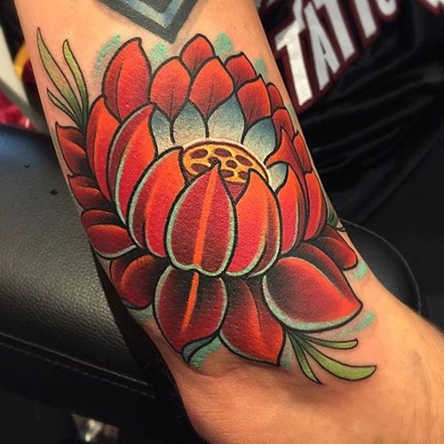  traditional lotus flower tattoo