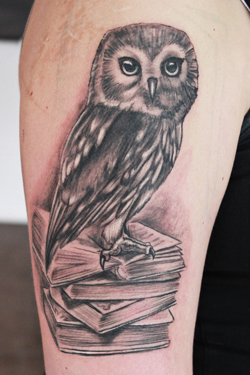  wise owl tattoo