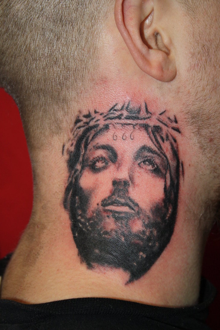  jesus crown tattoos