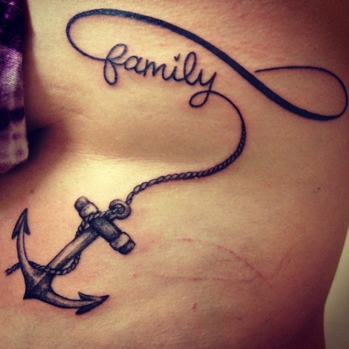 anchor family tattoos