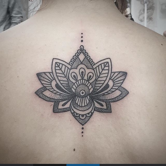  mandala tattoo Lotus