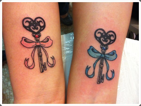 mother daughter tattoos designs