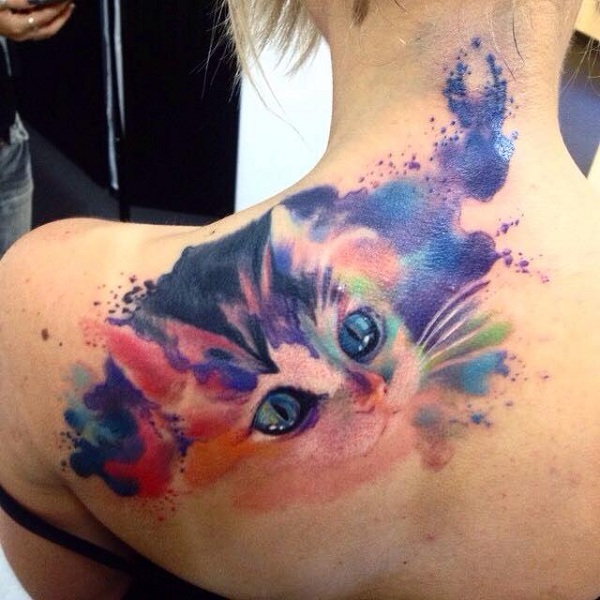 cat tattoo for women