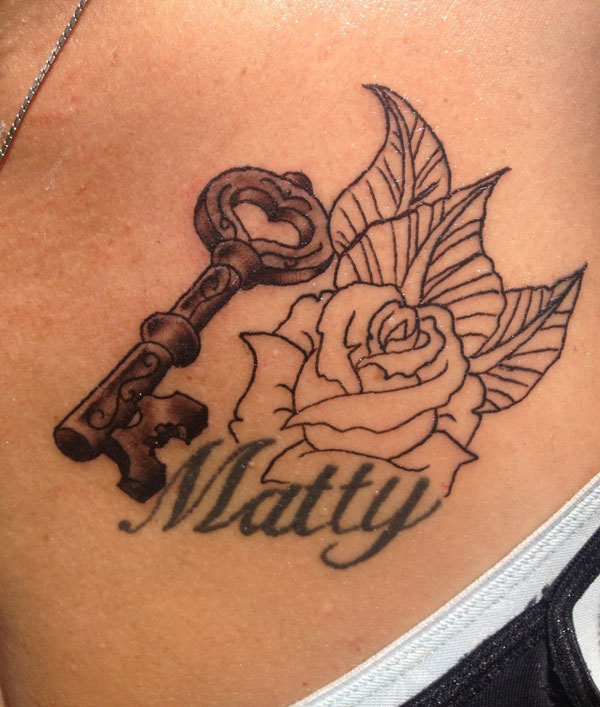 key to my heart tattoos