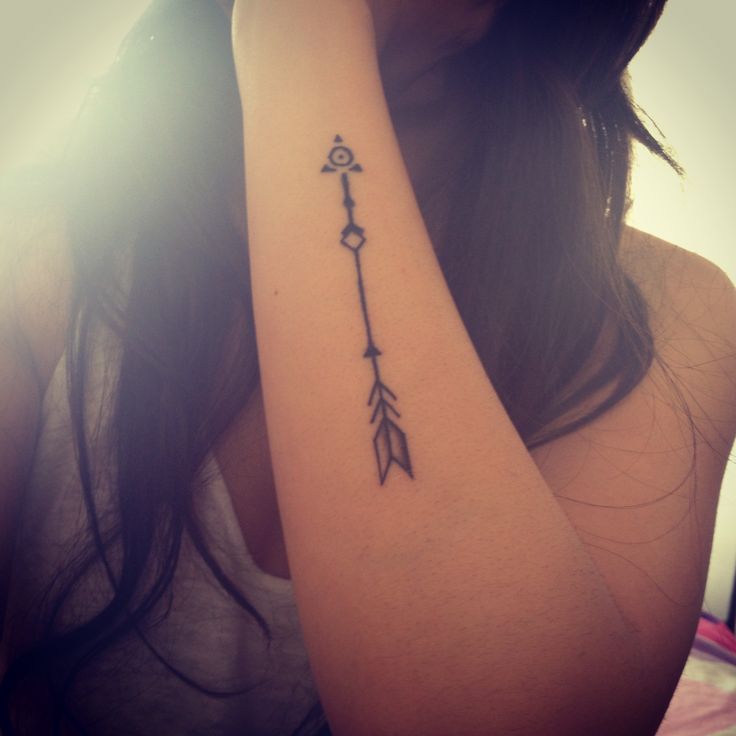  arrow tattoo for girls