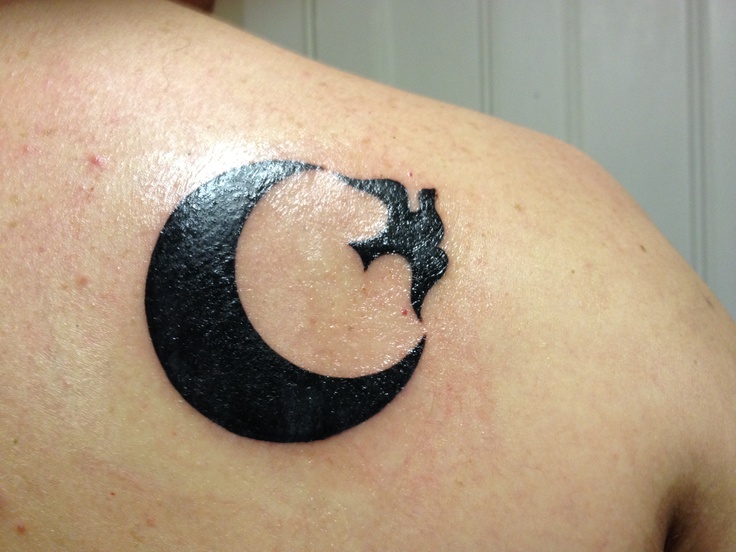  black moon tattoo