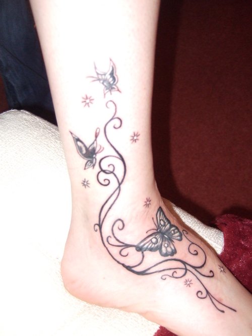  foot and leg tattoos