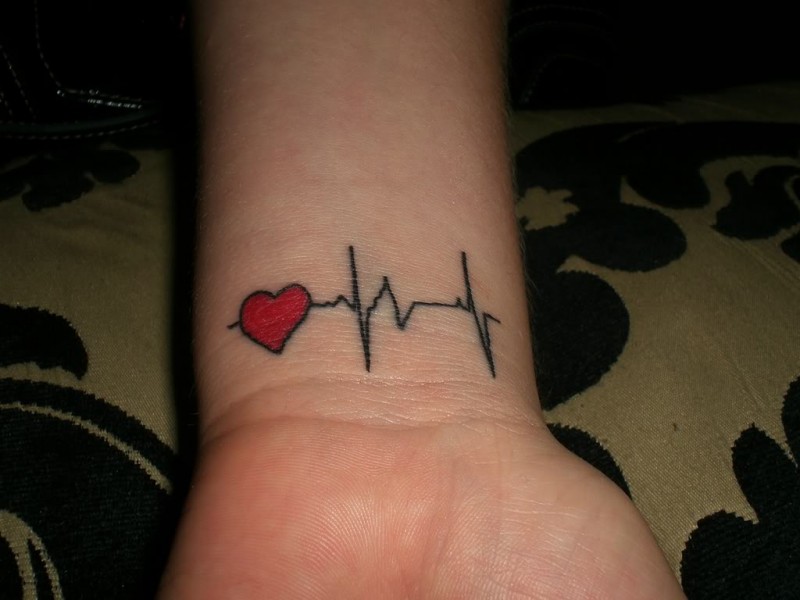  hand heart tattoos