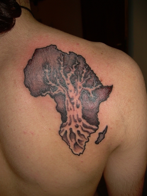 african tree tattoos