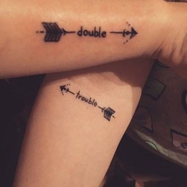  arrows matching tattoos